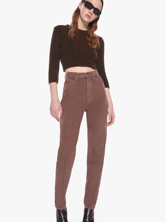 MOTHER Denim - NWOT MOTHER SNACKS! Twizzy Skimp Jeans in French Roast/28- High Rise- MSRP $469